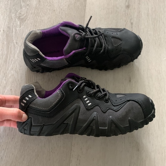 Terra Womens Spider X Black Leather Work and Safety Shoes Sneakers size 9 - Picture 11 of 13